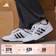 adidas ENTRAP美式校園風(fēng)運動(dòng)少年感復古籃球風(fēng)板鞋男女阿迪達斯   白色/黑色   36