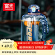 富光噸杯桶大容量塑料杯水杯Tritan刻度吸管運動(dòng)戶(hù)外水壺杯子1600ML