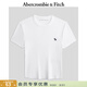 Abercrombie & Fitch【多色圓領(lǐng)T】經(jīng)典小麋鹿圖案女裝25夏季美式短袖T恤139-5272 白色 XS (160/84A)