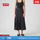 Levi's李維斯春夏女士美式復古時(shí)尚簡(jiǎn)約潮流休閑牛仔裙 黑色 XL (29)