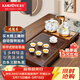 金灶（KAMJOVE）雞翅木實(shí)木茶具套裝燒水壺茶具茶盤(pán)套裝茶臺燒水壺一體式 K-185 搭配G9茶爐+茶具+茶渣桶