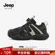 Jeep吉普童鞋兒童運動(dòng)鞋戶(hù)外登山鞋2025秋冬新款男女童加絨防滑鞋子 米黑 28 鞋內長(cháng)約18.09cm