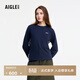 AIGLE艾高長(cháng)袖T恤女士DFT速干排汗UPF50+ 帝國深藍 BA692 M (175/92A)