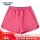 斯凱奇夏季女款寬松純色彈力挺括短褲休閑運動(dòng)百搭柔軟L225W107