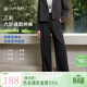 三彩2025秋季新款休閑西裝褲高腰寬松闊腿褲長(cháng)褲通勤Z 深邃灰 XL 170/76A