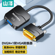 山澤 DVI轉VGA轉接頭 DVI-D轉VGA線(xiàn)高清轉換器 DVI24+1電腦顯卡連接投影儀電視顯示器連接線(xiàn) DV2020