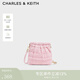 CHARLES&KEITH蝴蝶結流浪包雙肩包女生日禮物送女友CK2-60782390-A 【S號】Pink粉紅色 小包