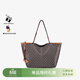 DISSONA迪桑娜包包女2025幸運錦囊托特包單肩斜挎包大容量【禮物】 中號-棕色（吊牌價(jià)：1798）