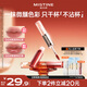 Mistine雙頭唇釉口紅保濕滋潤鏡面易上色微醺不沾杯持久唇蜜送女生禮物 D04莓果熱紅酒