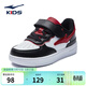 鴻星爾克兒童鞋冬季男童鞋休閑運動(dòng)滑板鞋小白鞋 正黑/正白 -偏小1碼 26