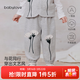 babylove【清倉】嬰幼兒褲子春秋季女寶寶外出純棉洋氣百搭休閑褲一隅花開(kāi) 一隅花開(kāi) 90