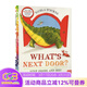 英文原版 What\x27s Next Door 下一頁(yè)是什么 大開(kāi)本繪本洞洞書(shū) 兒童互動(dòng)圖畫(huà)故事書(shū) Nosy Crow Stories Aloud 贈官方音頻\x0a 綠山墻 What's Next