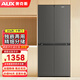 奧克斯冰箱風(fēng)冷無(wú)霜雙開(kāi)門(mén)多門(mén)對開(kāi)電冰箱家用大容量十字四門(mén)對開(kāi)嵌入式智能冰箱 【纖薄嵌入】418升級款十字門(mén)【一級能效】316L