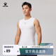 KELME /卡爾美無(wú)袖緊身衣男足球彈力背心夏季跑步透氣排汗訓練健身衣 白色 L 175