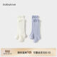 babylove嬰兒襪子春秋四季長(cháng)筒襪女寶寶高筒襪高彈不勒可愛(ài)過(guò)膝襪