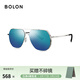 BOLON暴龍眼鏡經(jīng)典飛行員墨鏡男款太陽(yáng)鏡偏光鏡駕駛鏡防曬遮陽(yáng)BL8068 【經(jīng)典款-偏光】BL8068D92 淺槍框+藍綠色水銀鍍膜鏡片