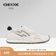 GEOX杰歐適早春男鞋舒適百搭圓頭厚底運動(dòng)低幫時(shí)尚休閑情侶鞋 白色 42