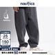 nautica white sail白帆×湯本弘通監制男女同款純棉牛仔長(cháng)褲HYPW3414 深炭灰01B S
