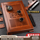 錦格花梨木茶盤(pán)不銹鋼儲水盤(pán)茶臺抽屜式茶托盤(pán)小號原木茶托簡(jiǎn)約家用 花梨木福韻：62*37*8cm