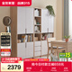 全友家居 簡(jiǎn)易書(shū)柜書(shū)架書(shū)房?jì)ξ镏梦镎故具吂窨蛷d靠墻落地立柜