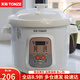 天際（TONZE）陶瓷電燉鍋定時(shí)預約煲湯煮粥鍋2L/3L/4L/5L白陶瓷慢燉鍋自動(dòng) 3L (升)適合3-4人】30BD