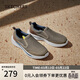 斯凱奇（Skechers）男鞋厚底舒適一腳蹬健步鞋百搭通勤帆布鞋休閑鞋210808