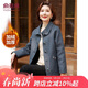 俞兆林媽媽裝女神節加厚毛呢大衣中老年女裝棉衣加絨外套老年人衣服