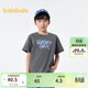 巴拉巴拉男童短袖T恤夏女童寬松親子裝202224117206