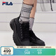 FILA 斐樂(lè )官方帆布鞋女鞋LAVA胖胖底厚增高鞋板鞋休閑小白鞋