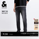 杰克·瓊斯（JACK&JONES） 男裝秋季牛仔褲修身版型時(shí)尚雙側插袋零錢(qián)袋皮標長(cháng)褲225332072