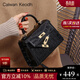 CALWAN KEODH新款2026包包女包凱莉包斜挎單肩輕奢生日禮物送女友老婆 【黑色】小眾百搭高級感氣質(zhì)實(shí)用走心女生閨蜜