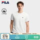 FILA斐樂(lè )官方男士短袖T恤2026夏季商務(wù)休閑透氣寬松質(zhì)感簡(jiǎn)約圓領(lǐng)上衣