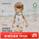 babylove嬰兒包屁衣夏季薄款純棉衣服三角哈衣男女寶寶可愛(ài)吊帶爬服夏裝 魔法星愿 80cm