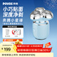 奔騰（POVOS）迷你三翼剃須刀T006晨霧藍電動(dòng)便攜刮胡刀智能感應剃胡刀 日常送男友老公父親生日實(shí)用貼心禮盒
