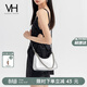 VANESSA HOGAN VH女包月亮斜挎包甜酷風(fēng)銀色腋下包高級感鏈條單肩包包生日禮物 銀色