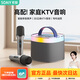 索愛(ài)（soaiy）SK2話(huà)筒麥克風(fēng)k歌麥克風(fēng)音響一體機無(wú)線(xiàn)藍牙音箱唱歌專(zhuān)用神器家庭ktv音響套裝兒童家用k歌麥克風(fēng)