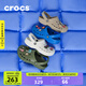 CROCS卡駱馳洞洞鞋貝雅洞洞鞋輕便運動(dòng)鞋耐磨一腳蹬拖鞋休閑鞋|10126 卵石色-2V3 39 (240mm)