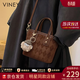 viney水桶包包女包新款手提包輕奢斜挎包生日禮物送女友老婆老婆 【咖啡色】高檔實(shí)用單肩包 時(shí)尚小眾品牌百搭休閑洋氣小包