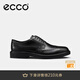 愛(ài)步（ECCO）皮鞋男 布洛克雕花德比鞋男鞋英倫商務(wù)鞋 都市倫敦525614 黑色52561411001 44 建議拍大一碼