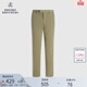 布克兄弟（BrooksBrothers）男士春夏新款純色簡(jiǎn)約做舊復古長(cháng)褲