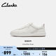 Clarks其樂(lè )Courtlite Pure男鞋復古時(shí)髦厚底運動(dòng)德訓休閑板鞋 白色 261852847 41