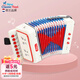 NEW CLASSIC TOYS兒童手風(fēng)琴初學(xué)樂(lè )器玩具 早教音樂(lè )啟蒙玩具可彈奏男女孩生日禮物 暖白色 7鍵2貝斯【3歲以上】 荷蘭品牌 3-6歲益智玩具 春節新年禮物