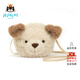 Jellycat小狗包包可愛(ài)狗動(dòng)物玩偶毛絨斜挎包腰包公仔送禮生日禮物 小狗包包 高19 X 寬19 CM