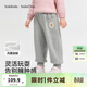 巴拉巴拉balaOne兒童長(cháng)褲女童寬松運動(dòng)束腳褲加絨保暖2025冬208425108010