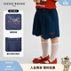 Teenie Weenie Kids小熊童裝26年新款女寶寶純棉花邊甜美可愛(ài)短褲 藏青色 100 cm