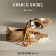 GOLDEN GOOSE【新品上市】男女True-Star雙鞋帶內增高德訓鞋GGDB 棕色（女款） 37