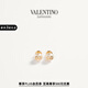 華倫天奴VALENTINO女士 VLOGO SIGNATURE 耳環(huán) 金色 均碼
