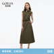 歌莉婭套裝裙女裝穿搭一整套高級感兩件套1E4CAB260 42G橄欖綠 XS