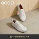 愛(ài)步（ECCO）小白鞋男 26年春季新款輕盈舒適經(jīng)典休閑板鞋 柔酷560114 白色41