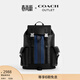 蔻馳（COACH）奧萊男士男包經(jīng)典標志CLARK雙肩包背包通勤旅行大容量 SV/黑色 混合色